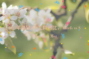 2025年最佳SEO工具對(duì)比，Ahrefs vs SEMrush vs Moz
