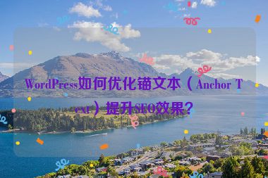 WordPress如何優(yōu)化錨文本（Anchor Text）提升SEO效果？