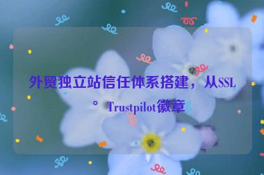 外貿(mào)獨(dú)立站信任體系搭建，從SSL到Trustpilot徽章