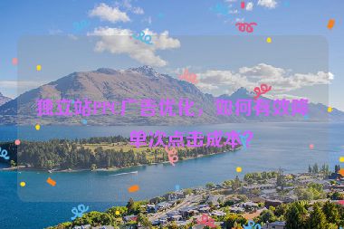 獨(dú)立站PPC廣告優(yōu)化，如何有效降低單次點(diǎn)擊成本？