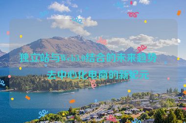 獨(dú)立站與Web3.0結(jié)合的未來(lái)趨勢(shì)，去中心化電商的新紀(jì)元