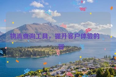 物流查詢工具，提升客戶體驗(yàn)的利器