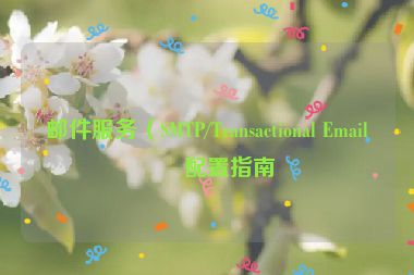 郵件服務(wù)（SMTP/Transactional Email）配置指南