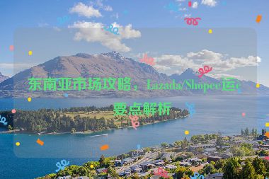 東南亞市場攻略，Lazada/Shopee運營要點解析