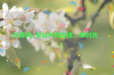 {關(guān)鍵詞}專業(yè)外教授課，限時優(yōu)惠！
