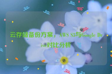 云存儲備份方案，AWS S3與Google Drive對比分析